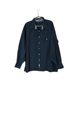 Tommy Hilfiger long sleeve button up size 17, 34/35